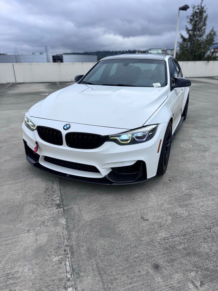 Alpine White 2018 BMW M3 Sedan RWD Sedan Rear-Wheel Drive 7-Speed Automatic