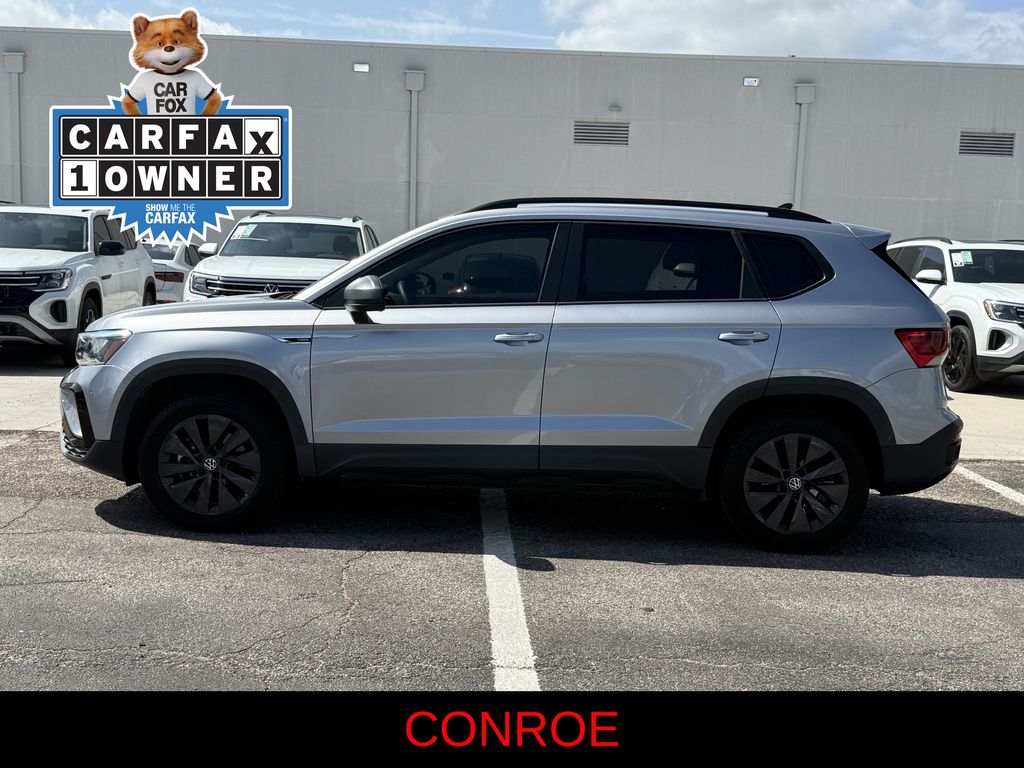 2023 Volkswagen Taos 1.5T S Silver at Classic Elite Chevrolet Sugar Land