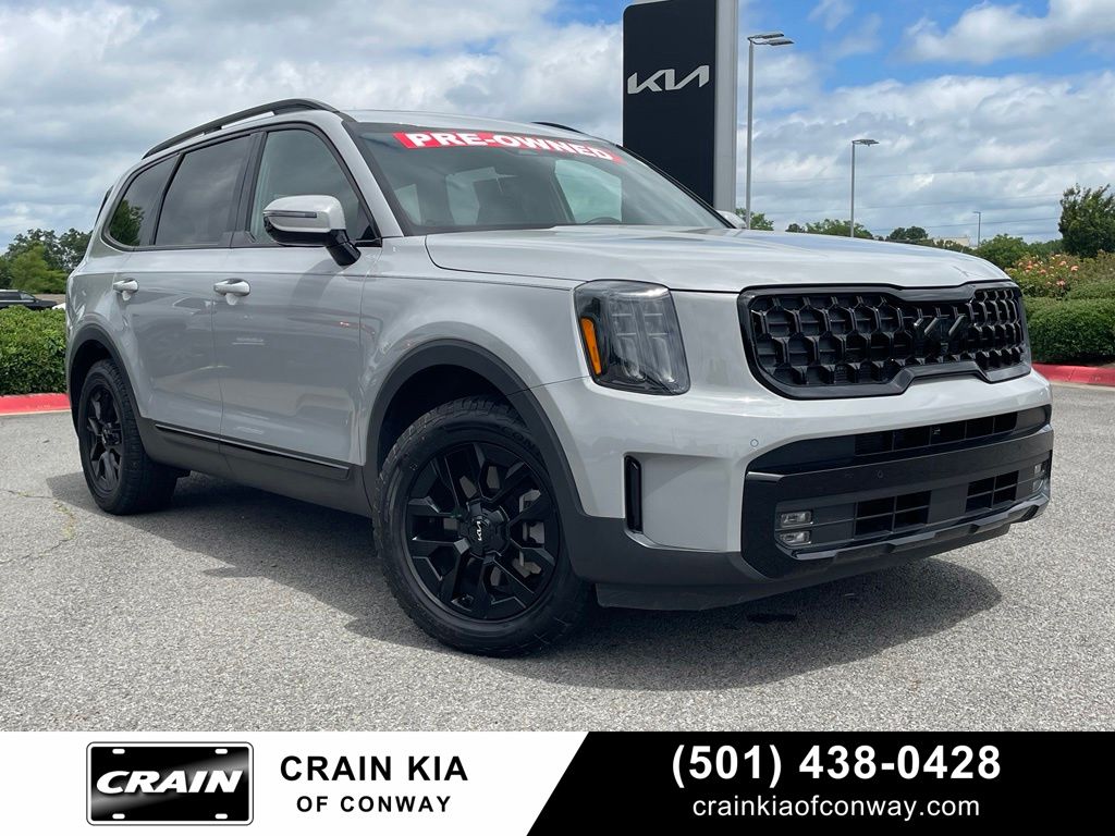 Wolf Gray 2024 Kia Telluride SX-Prestige X-Pro AWD SUV / Crossover All-Wheel Drive 8-Speed Automatic