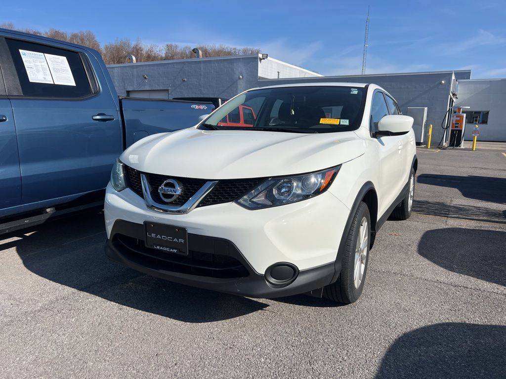 Glacier White 2017 Nissan Rogue Sport S AWD SUV / Crossover All-Wheel Drive Continuously Variable Transmission
