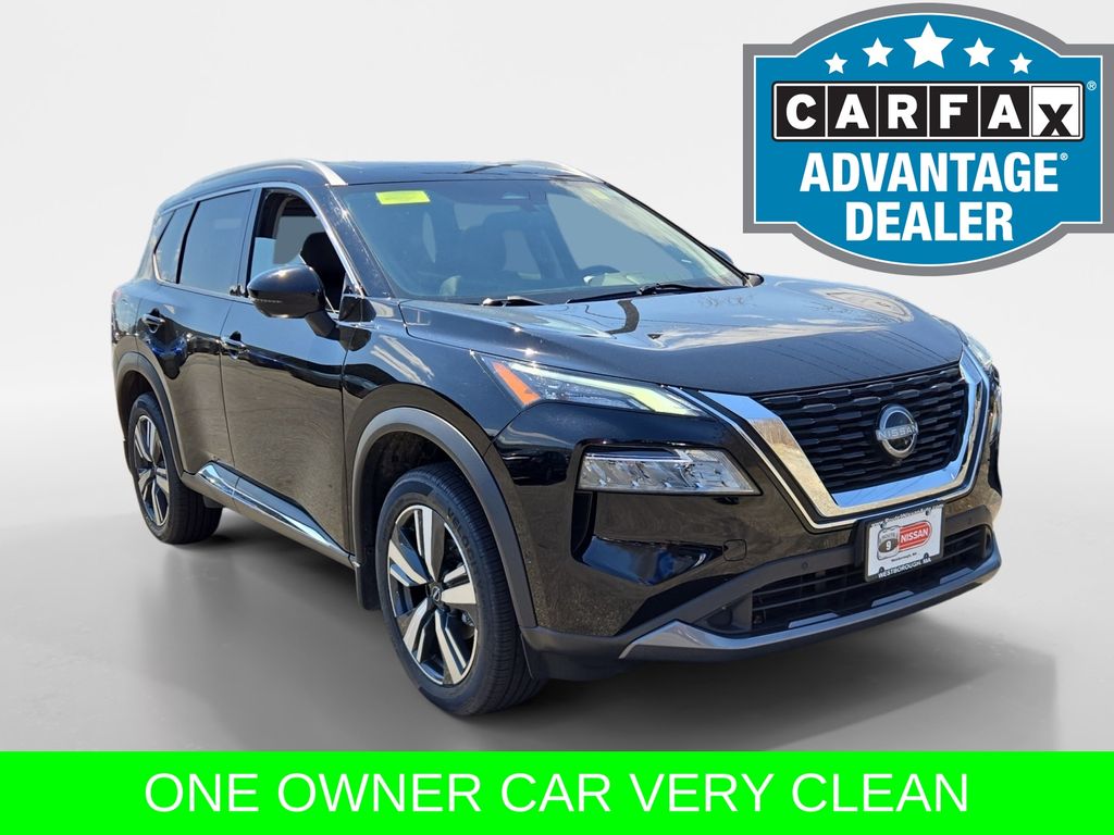Super Black 2023 Nissan Rogue SUV / Crossover All-Wheel Drive Continuously Variable Transmission