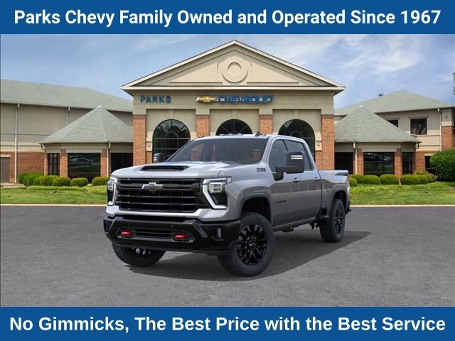 Sterling Gray Metallic 2026 Chevrolet Silverado 2500HD Pickup Truck Four-Wheel Drive 10-Speed Automatic
