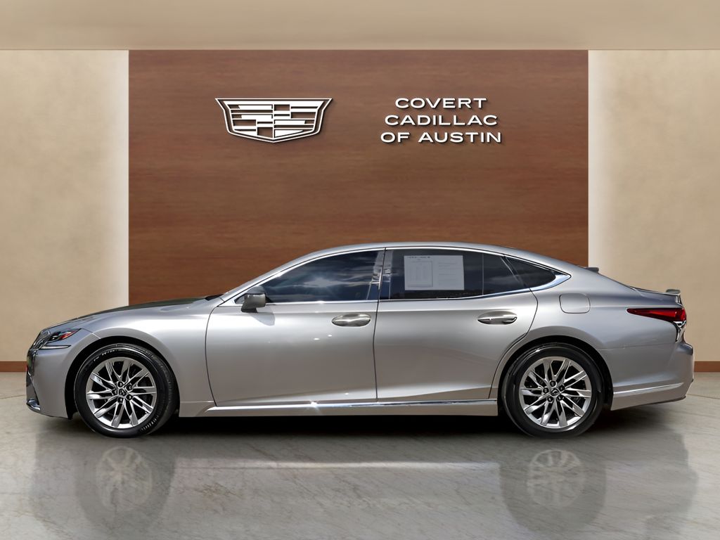 Used 2018 Silver Lexus 500 Base image 2