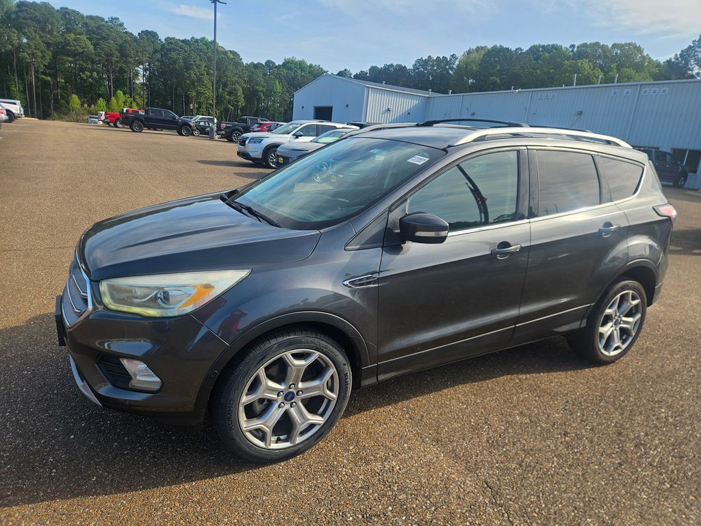 Gray (Magnetic) 2017 Ford Escape Titanium AWD SUV / Crossover All-Wheel Drive 6-Speed Automatic