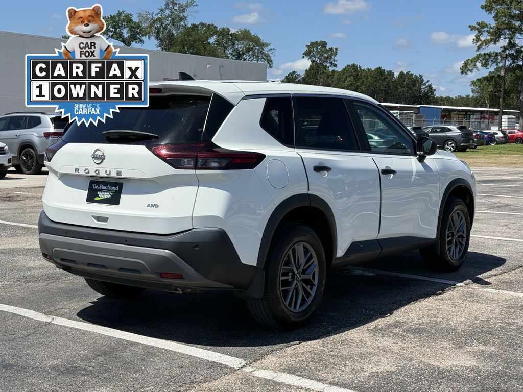 2023 Nissan Rogue S White at Westside Lexus