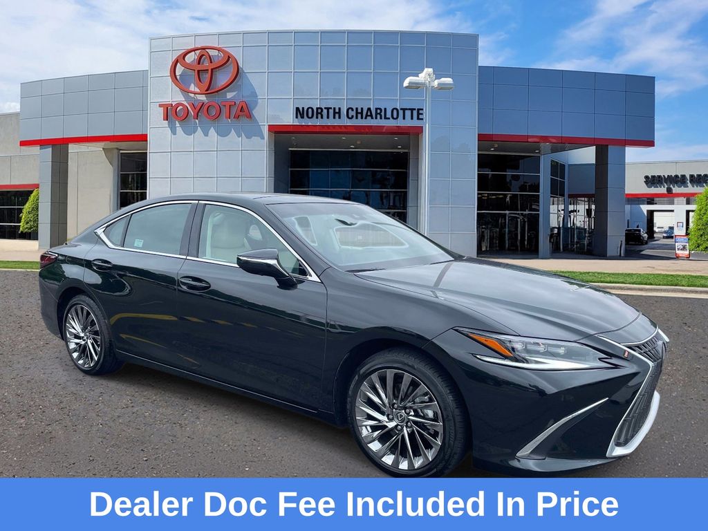 Black (Caviar) 2025 Lexus ES 350 Ultra Luxury FWD Sedan Front-Wheel Drive 8-Speed Automatic