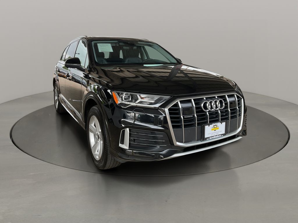 Mythos Black Metallic 2023 Audi Q7 quattro Premium Plus 45 TFSI SUV / Crossover All-Wheel Drive 8-Speed Automatic