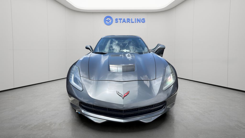 Watkins Glen Gray Metallic 2017 Chevrolet Corvette Coupe Rear-Wheel Drive 8-Speed Automatic
