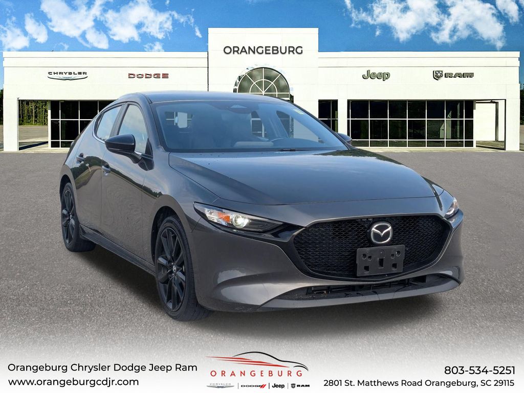 Machine Gray Metallic 2024 Mazda MAZDA3 Hatchback Front-Wheel Drive 6-Speed Automatic