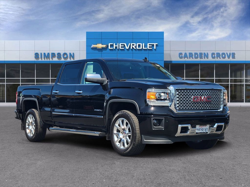 Onyx Black 2015 GMC Sierra 1500 Pickup Truck 4X2 6-Speed Automatic Overdrive