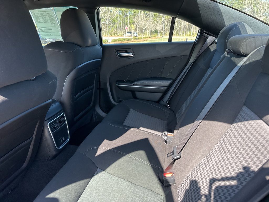2023 Pitch Black Clearcoat Dodge Charger GT RWD Sedan