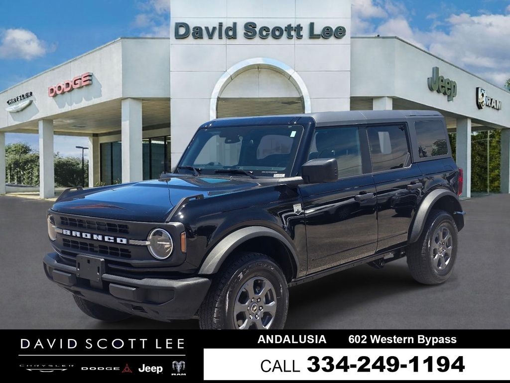Shadow Black 2025 Ford Bronco Big Bend 4-Door 4WD SUV / Crossover Four-Wheel Drive Automatic