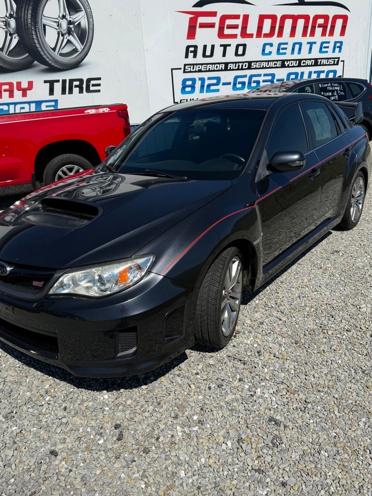 Dark Gray Metallic 2014 Subaru Impreza WRX STI Sedan AWD Sedan All-Wheel Drive 6-Speed Manual