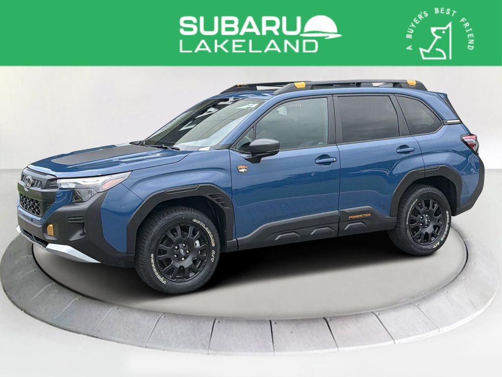 Geyser Blue 2026 Subaru Forester SUV / Crossover All-Wheel Drive Continuously Variable Transmission