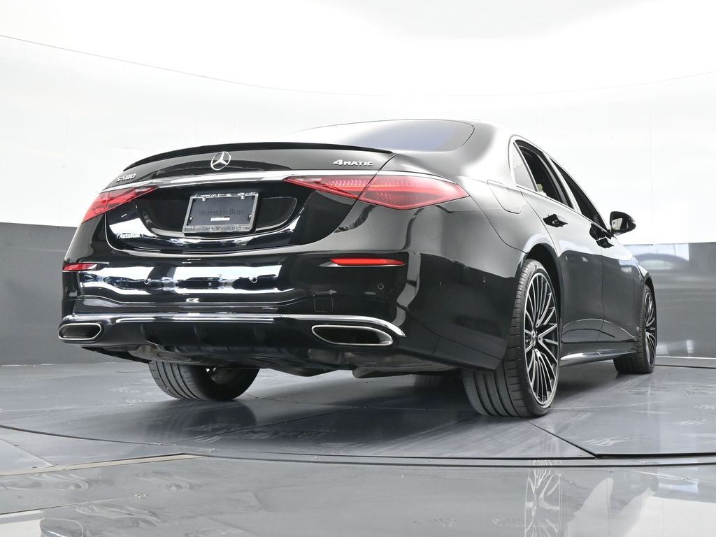 Used 2022 Onyx Black/Mojave Silver Mercedes-Benz S 580 image 76
