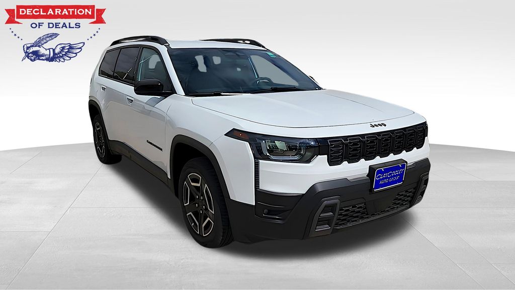 Bright White Clearcoat 2026 Jeep Cherokee Laredo 4WD SUV / Crossover Four-Wheel Drive Continuously Variable Transmission