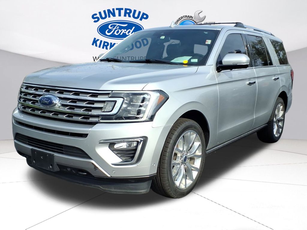Ingot Silver 2018 Ford Expedition Limited 4WD SUV / Crossover Four-Wheel Drive Automatic