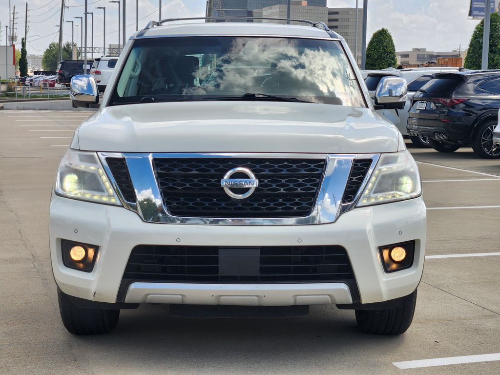 2017 Nissan Armada Platinum White at Wharton Ford