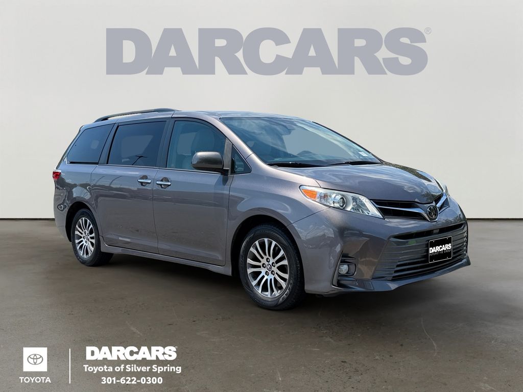 Predawn Gray Mica 2019 Toyota Sienna Minivan Front-Wheel Drive 8-Speed Automatic