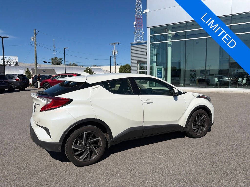 White 2021 Toyota C-HR SUV / Crossover Front-Wheel Drive Continuously Variable Transmission