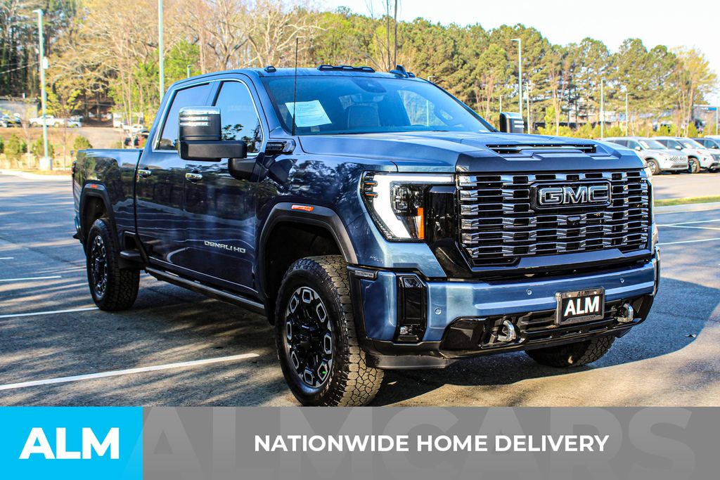 Used 2025 Blue GMC Denali Ultimate image 5