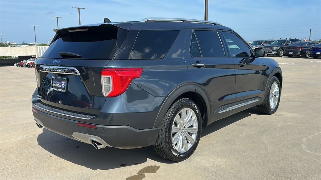 2022 Ford Explorer Limited Blue at DeMontrond Auto Country