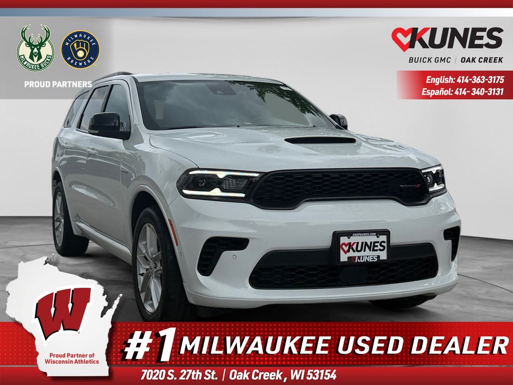 White Knuckle Clearcoat 2025 Dodge Durango SUV / Crossover All-Wheel Drive 8-Speed Automatic