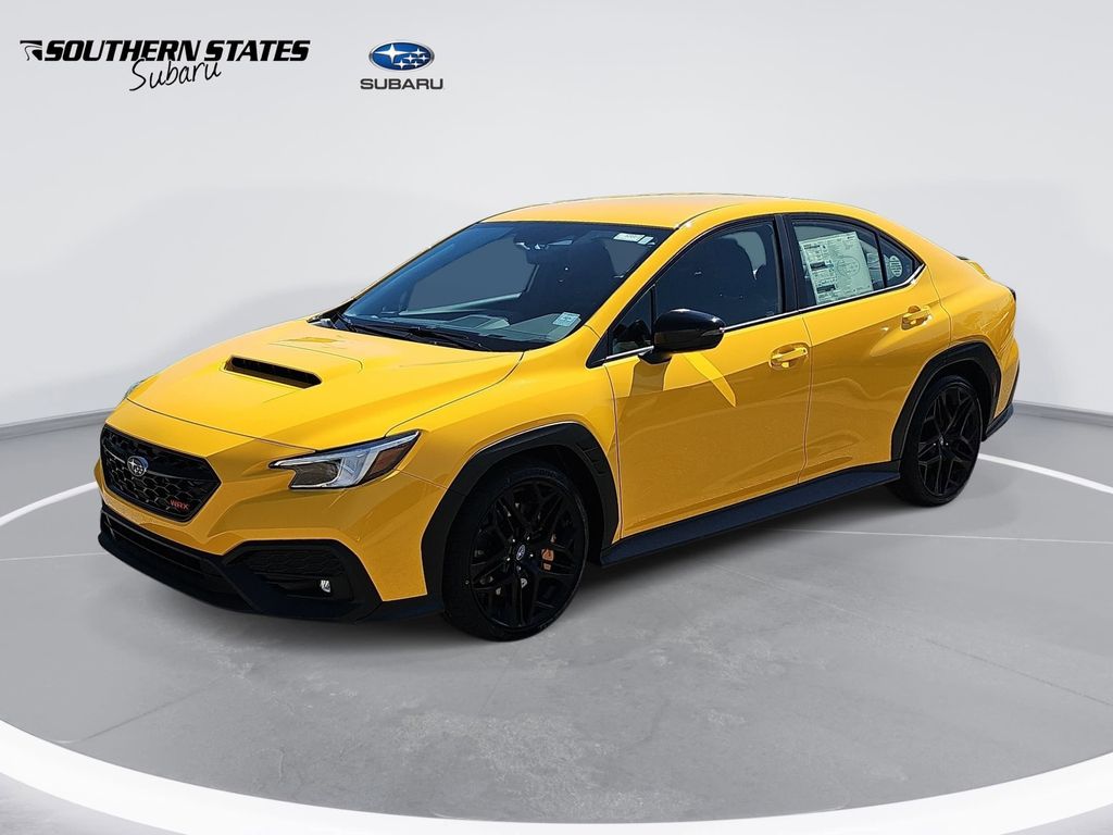 Yellow 2026 Subaru WRX tS AWD Sedan All-Wheel Drive 6-Speed Manual
