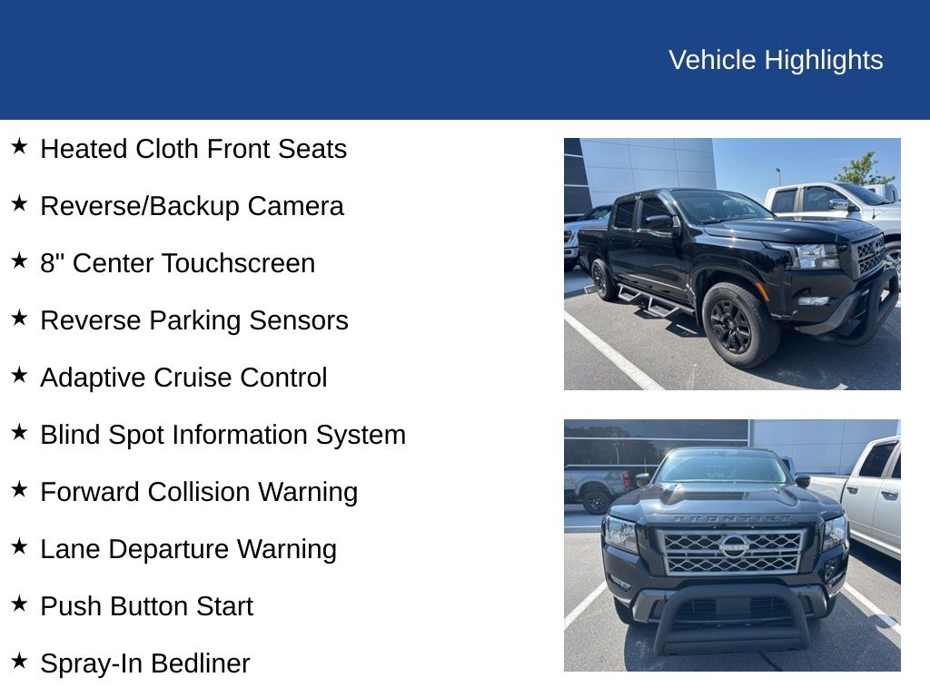 2022 Nissan Frontier SV