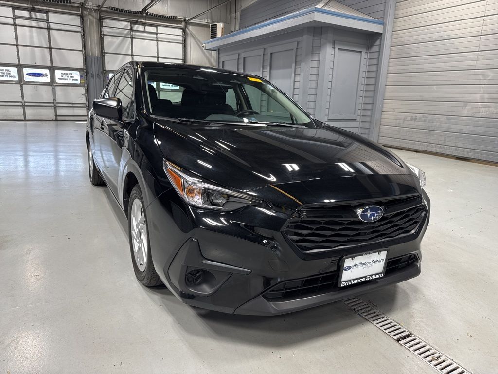 Crystal Black Silica 2024 Subaru Impreza AWD Wagon All-Wheel Drive Continuously Variable Transmission