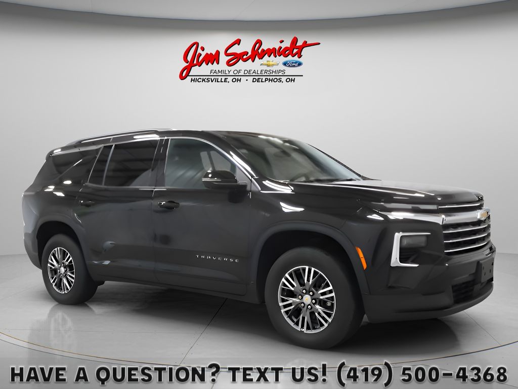 Mosaic Black Metallic 2024 Chevrolet Traverse SUV / Crossover Four-Wheel Drive 8-Speed Automatic