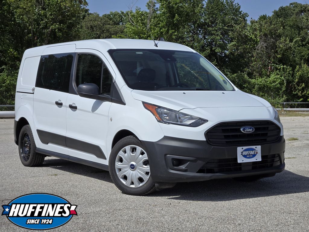 Frozen White 2023 Ford Transit Connect Van Front-Wheel Drive 8-Speed Automatic