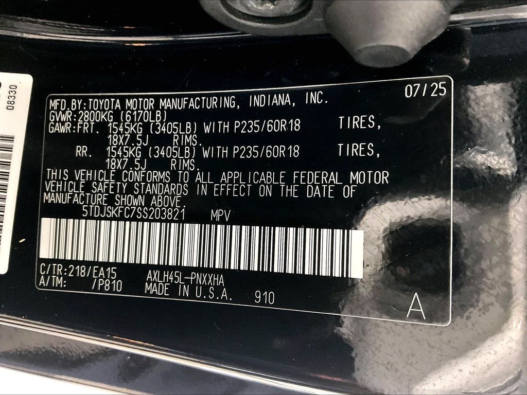 2025 Toyota Sienna — photo 37