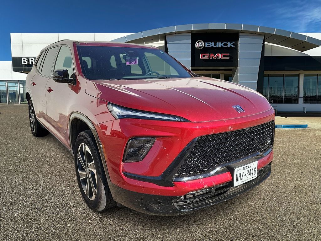 Cherry Red Tintcoat 2025 Buick Enclave SUV / Crossover Front-Wheel Drive 8-Speed Automatic