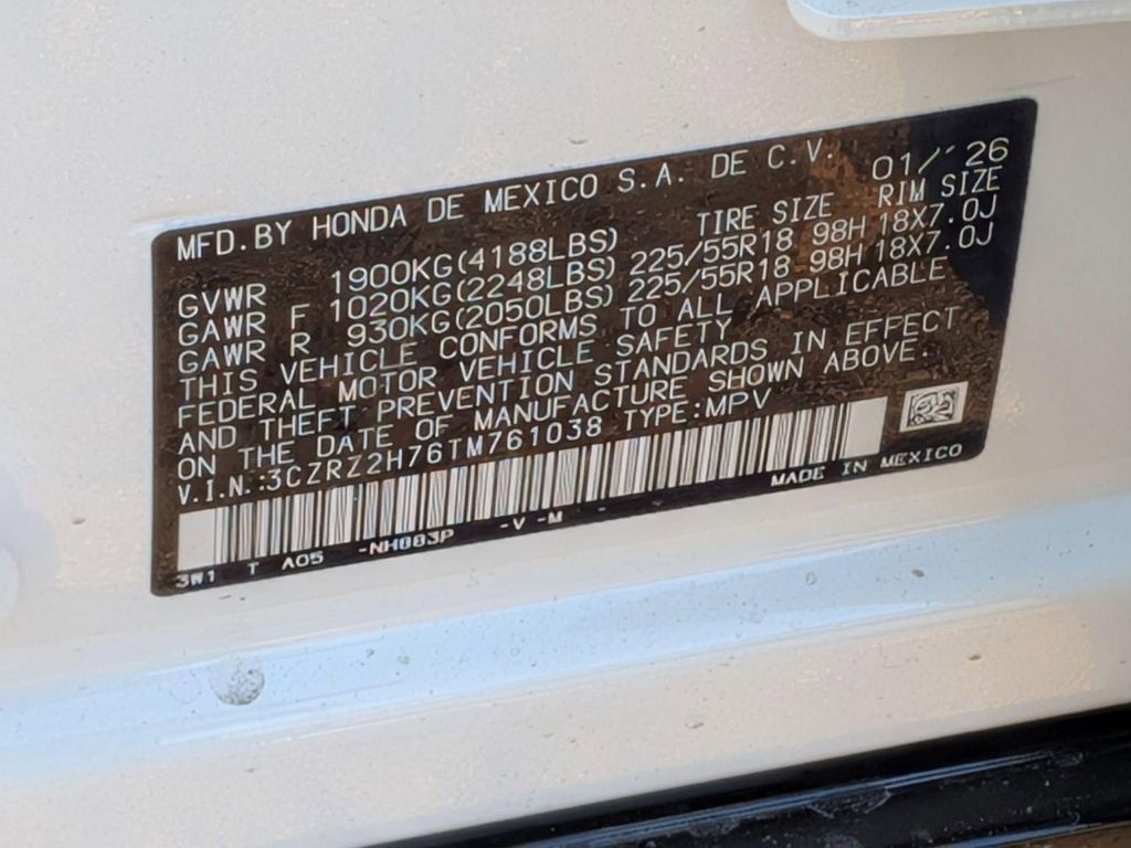 2026 Honda HR-V EX-L - Photo 29