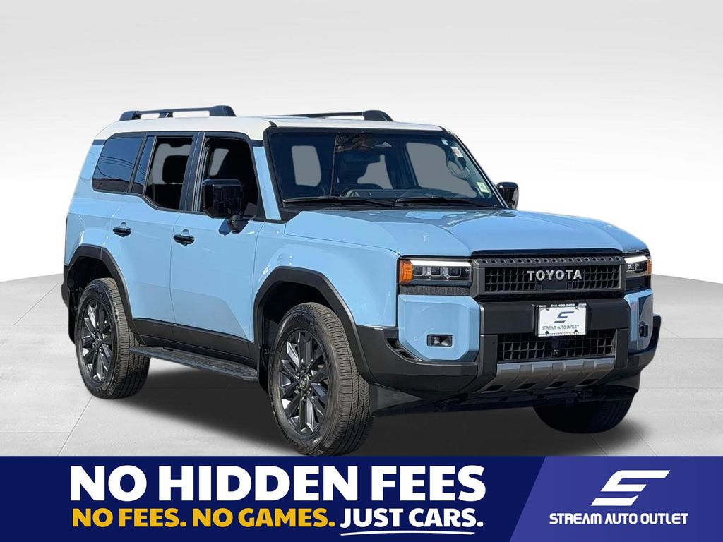 Heritage Blue/Gray Scape 2024 Toyota Land Cruiser SUV / Crossover Four-Wheel Drive 8-Speed Automatic