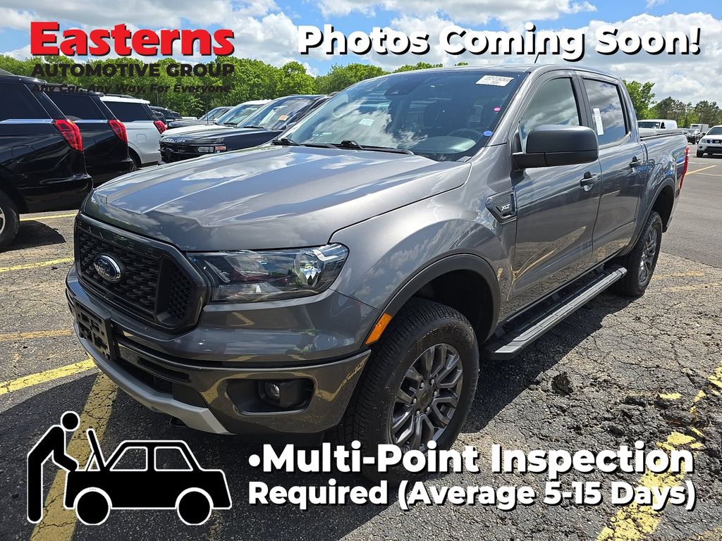 Gray Metallic 2021 Ford Ranger XLT SuperCrew 4WD Pickup Truck Four-Wheel Drive Automatic