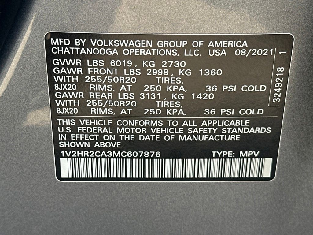 Used 2021 Volkswagen Atlas SUV