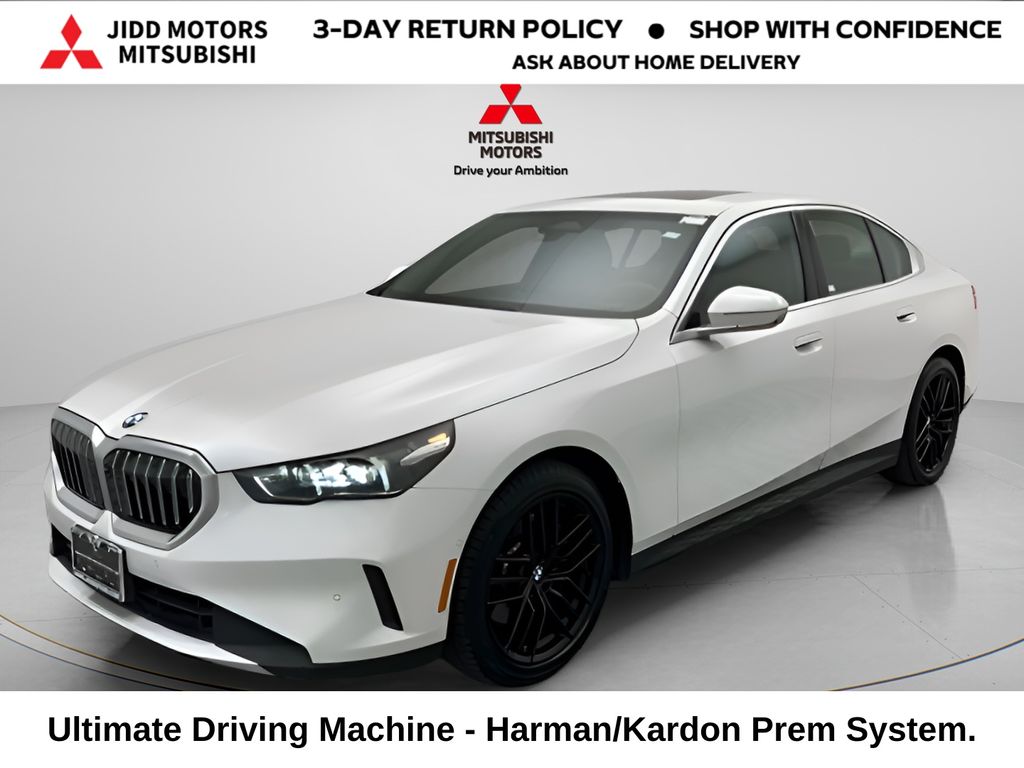 White 2025 BMW 5 Series 530i xDrive Sedan All-Wheel Drive 8-Speed Automatic