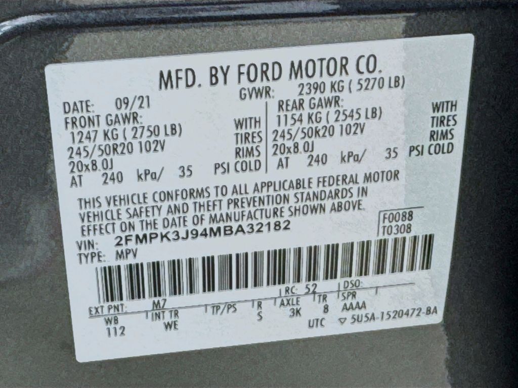 Used Car 2021 Ford Edge  St Line For Sale Under $20,000 In Austin, Texas