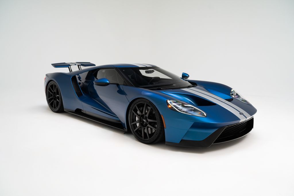 Blue 2019 Ford GT RWD Coupe Rear-Wheel Drive 7-Speed Automatic