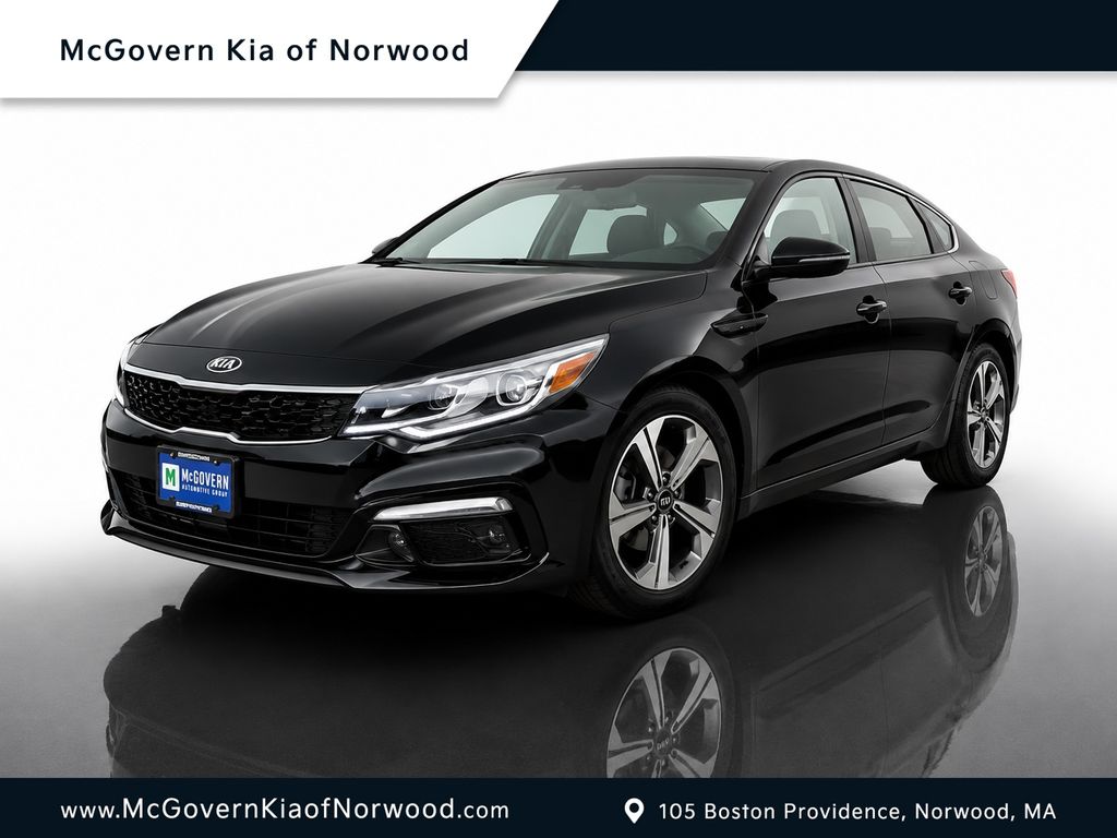 Ebony Black 2020 Kia Optima S FWD Sedan Front-Wheel Drive 6-Speed Automatic
