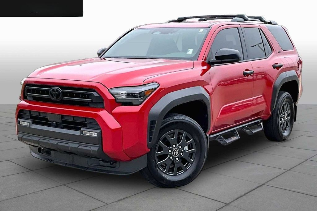 Supersonic Red 2025 Toyota 4Runner SUV / Crossover Four-Wheel Drive 8-Speed Automatic