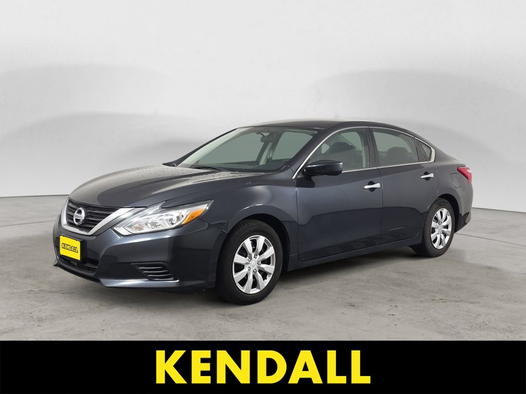 Blue 2017 Nissan Altima Sedan Front-Wheel Drive Continuously Variable Transmission