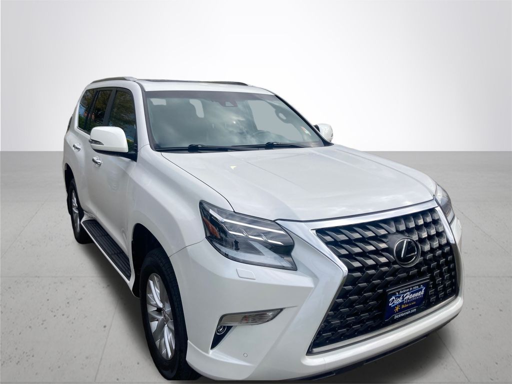 Used 2021 Lexus GX Base with VIN JTJAM7BX0M5282576 for sale in Gladstone, OR