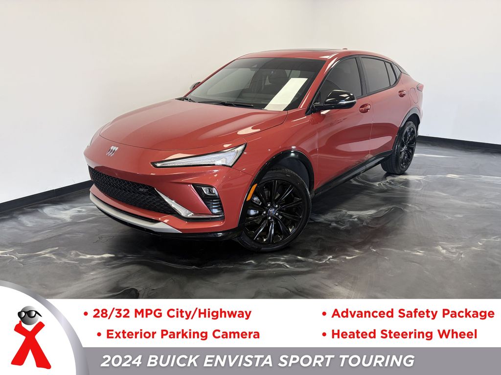 Sunrise Red Metallic 2024 Buick Envista Sport Touring FWD SUV / Crossover Front-Wheel Drive 6-Speed Automatic