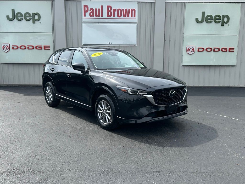 Jet Black Mica 2025 Mazda CX-5 2.5 S Preferred AWD SUV / Crossover All-Wheel Drive 6-Speed Automatic