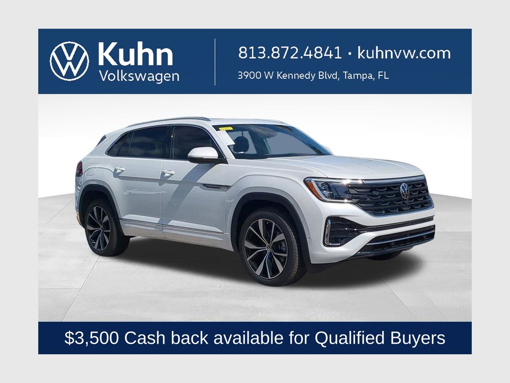 Opal White Pearl 2026 Volkswagen Atlas Cross Sport SUV / Crossover All-Wheel Drive 8-Speed Automatic