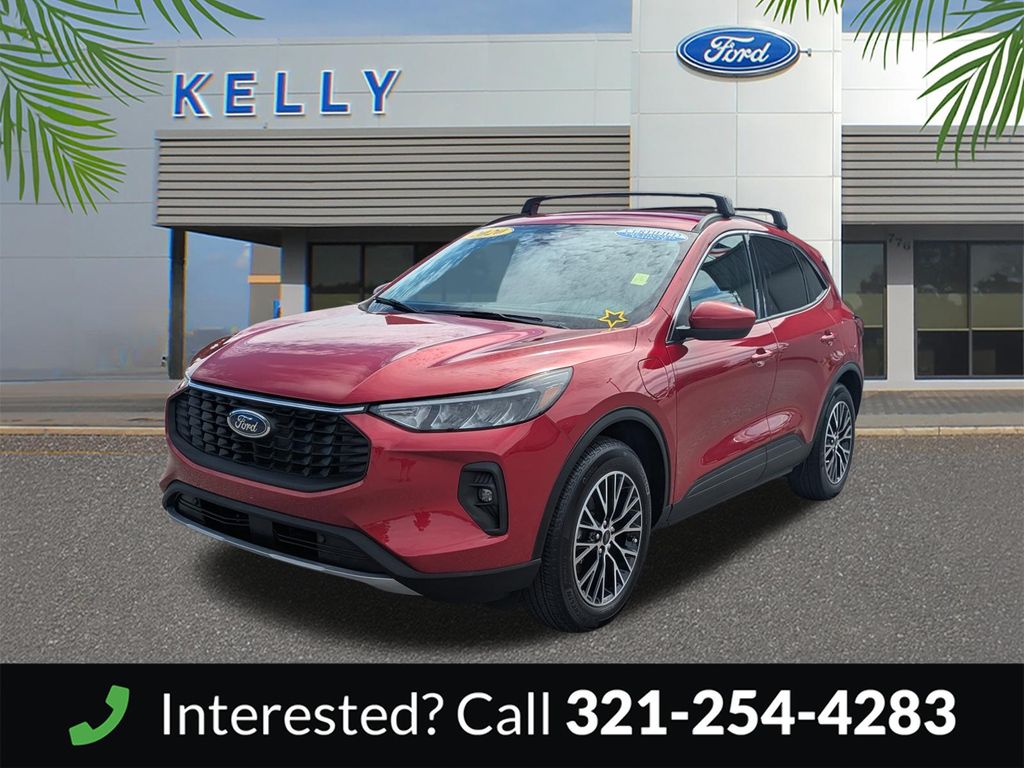 Red Metallic 2023 Ford Escape Hybrid Plug-in SUV / Crossover Front-Wheel Drive Continuously Variable Transmission