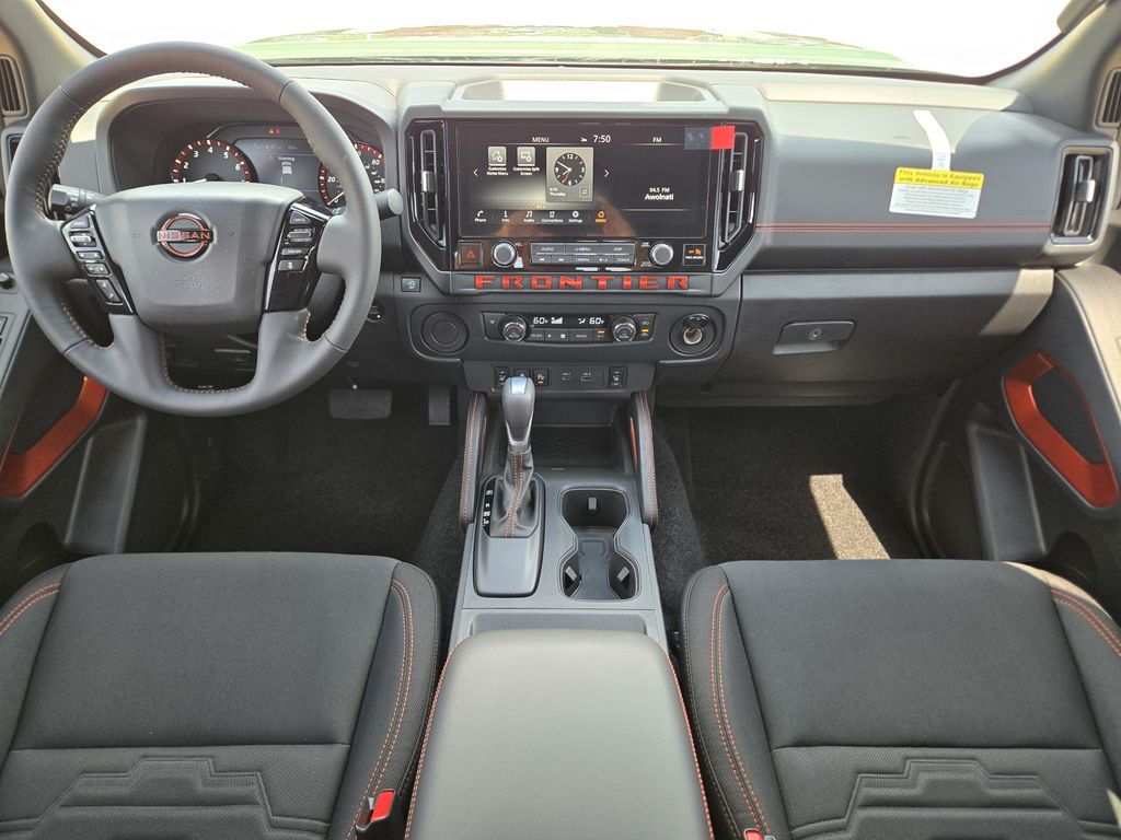 2026 Nissan Frontier PRO-X Green at Central Houston Nissan